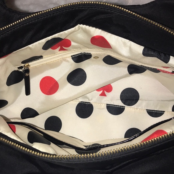 kate spade black top handle bag preowned - Picture 6 of 8